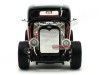 Cochesdemetal.es 1931 Ford Model A Custom Rojo-Negro 1:18 Lucky Diecast 92849