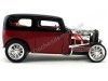 Cochesdemetal.es 1931 Ford Model A Custom Rojo-Negro 1:18 Lucky Diecast 92849