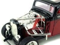 Cochesdemetal.es 1931 Ford Model A Custom Rojo-Negro 1:18 Lucky Diecast 92849