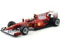 2010 Ferrari F10 Felipe Massa "Baharain GP Edition" 1:18 Hot Wheels T6288 Cochesdemetal 1 - Coches de Metal 