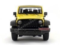 Cochesdemetal.es 2014 Jeep Wrangler 3.6L Amarillo-Negro 1:18 Maisto 31676