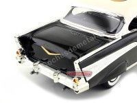 Cochesdemetal.es 1957 Chevrolet Bel Air Hard Top Police Car 1:18 Lucky Diecast 92107