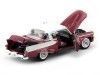 Cochesdemetal.es 1958 Studebaker Golden Hawk Claret-White 1:18 Lucky Diecast 20018BU