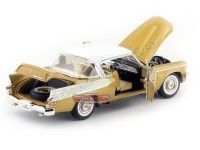 Cochesdemetal.es 1958 Studebaker Golden Hawk Gold-White 1:18 Lucky Diecast 20018GL