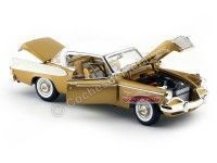 Cochesdemetal.es 1958 Studebaker Golden Hawk Gold-White 1:18 Lucky Diecast 20018GL