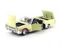 Cochesdemetal.es 1961 Lincoln Continental Yellow 1:18 Lucky Diecast 20088