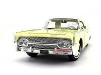 Cochesdemetal.es 1961 Lincoln Continental Yellow 1:18 Lucky Diecast 20088