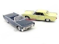 Cochesdemetal.es 1961 Lincoln Continental Yellow 1:18 Lucky Diecast 20088