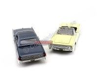 Cochesdemetal.es 1961 Lincoln Continental Yellow 1:18 Lucky Diecast 20088