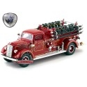 Cochesdemetal.es 1938 Mack Type 75 Camión de Bomberos Rojo 1:24 Lucky Diecast 20158