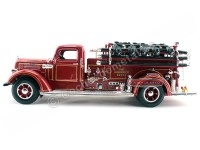 Cochesdemetal.es 1938 Mack Type 75 Camión de Bomberos Rojo 1:24 Lucky Diecast 20158