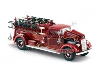 Cochesdemetal.es 1938 Mack Type 75 Camión de Bomberos Rojo 1:24 Lucky Diecast 20158