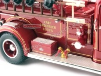 Cochesdemetal.es 1938 Mack Type 75 Camión de Bomberos Rojo 1:24 Lucky Diecast 20158