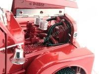 Cochesdemetal.es 1958 Seagrave Model 750 Camión de Bomberos Rojo 1:24 Lucky Diecast 20168