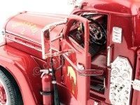 Cochesdemetal.es 1958 Seagrave Model 750 Camión de Bomberos Rojo 1:24 Lucky Diecast 20168