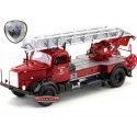 Cochesdemetal.es 1944 Mercedes-Benz L4500F Camión de Bomberos Rojo 1:24 Lucky Diecast 20228