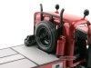 Cochesdemetal.es 1944 Mercedes-Benz L4500F Camión de Bomberos Rojo 1:24 Lucky Diecast 20228