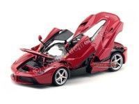 Cochesdemetal.es 2015 Ferrari F70 LaFerrari Rojo/Negro 1:18 Bburago Signature Series 16901