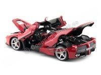 Cochesdemetal.es 2015 Ferrari F70 LaFerrari Rojo/Negro 1:18 Bburago Signature Series 16901