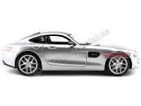 Cochesdemetal.es 2015 Mercedes-Benz AMG GT C190 V8 Turbo Gris 1:18 Maisto Premiere 36204