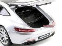 Cochesdemetal.es 2015 Mercedes-Benz AMG GT C190 V8 Turbo Gris 1:18 Maisto Premiere 36204