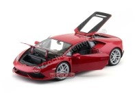 Cochesdemetal.es 2014 Lamborghini Huracán LP610-4 Rojo 1:18 Welly 18049