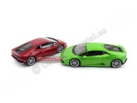 Cochesdemetal.es 2014 Lamborghini Huracán LP610-4 Rojo 1:18 Welly 18049