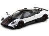 Cochesdemetal.es 2008 Pagani Zonda Cinque Blanco-Negro 1:18 Motor Max 79158