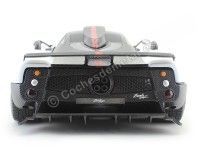 Cochesdemetal.es 2008 Pagani Zonda Cinque Blanco-Negro 1:18 Motor Max 79158