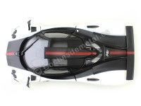 Cochesdemetal.es 2008 Pagani Zonda Cinque Blanco-Negro 1:18 Motor Max 79158