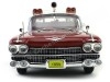 Cochesdemetal.es 1959 Cadillac Ambulancia Red and White 1:18 GreenLight Precision Collection PC18001