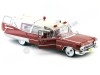 Cochesdemetal.es 1959 Cadillac Ambulancia Red and White 1:18 GreenLight Precision Collection PC18001