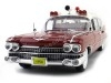 Cochesdemetal.es 1959 Cadillac Ambulancia Red and White 1:18 GreenLight Precision Collection PC18001