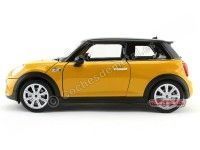 Cochesdemetal.es 2016 New Mini Cooper S Hatchback Review Naranja/Negro 1:18 Welly 18050