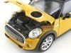 Cochesdemetal.es 2016 New Mini Cooper S Hatchback Review Naranja/Negro 1:18 Welly 18050