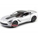 Cochesdemetal.es 2014 Chevrolet Corvette Stingray Z51 Gris 1:18 Maisto Exclusive 38132