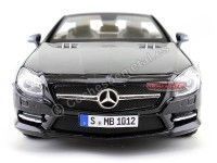 Cochesdemetal.es 2012 Mercedes-Benz SL500 (R231) Convertible Negro 1:18 Maisto 31196