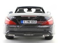 Cochesdemetal.es 2012 Mercedes-Benz SL500 (R231) Convertible Negro 1:18 Maisto 31196