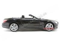 Cochesdemetal.es 2012 Mercedes-Benz SL500 (R231) Convertible Negro 1:18 Maisto 31196