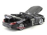 Cochesdemetal.es 2012 Mercedes-Benz SL500 (R231) Convertible Negro 1:18 Maisto 31196