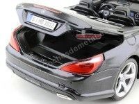 Cochesdemetal.es 2012 Mercedes-Benz SL500 (R231) Convertible Negro 1:18 Maisto 31196