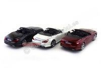 Cochesdemetal.es 2012 Mercedes-Benz SL500 (R231) Convertible Negro 1:18 Maisto 31196