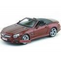 Cochesdemetal.es 2012 Mercedes-Benz SL500 (R231) Convertible Granate 1:18 Maisto 31196