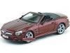 Cochesdemetal.es 2012 Mercedes-Benz SL500 (R231) Convertible Granate 1:18 Maisto 31196