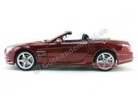 Cochesdemetal.es 2012 Mercedes-Benz SL500 (R231) Convertible Granate 1:18 Maisto 31196