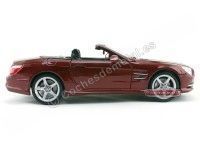 Cochesdemetal.es 2012 Mercedes-Benz SL500 (R231) Convertible Granate 1:18 Maisto 31196