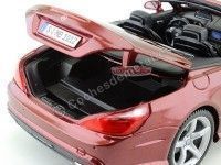 Cochesdemetal.es 2012 Mercedes-Benz SL500 (R231) Convertible Granate 1:18 Maisto 31196