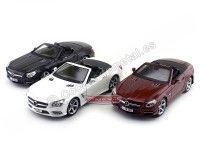 2012 Mercedes-Benz SL500 (R231) Convertible Granate 1:18 Maisto 31196 Cochesdemetal.es