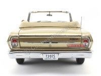 Cochesdemetal.es 1963 Chevrolet Nova Open Convertible Saddle Tan 1:18 Sun Star 3975