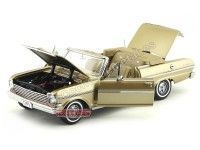 Cochesdemetal.es 1963 Chevrolet Nova Open Convertible Saddle Tan 1:18 Sun Star 3975